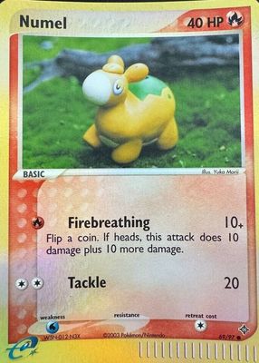 2003 EX: Dragon #69/97 Reverse Holo