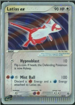 Latias ex 2003 EX: Dragon #93/97 Holo Price Guide - Sports Card