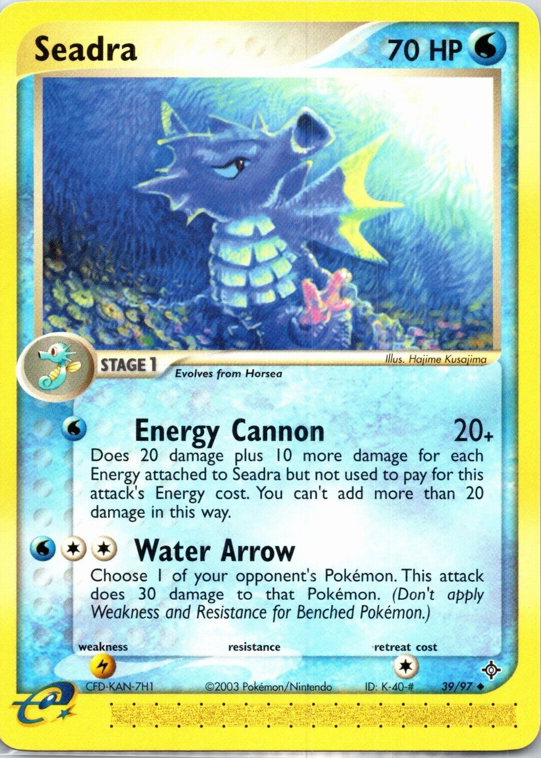 世界3枚 PSA10 シードラ seadra 2003 012 75 Pokemon Seadra Rare PSA 10 Gem Mint 22/101 Ex Dragon