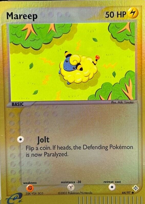 Mareep 2003 EX: Dragon #64/97 Reverse Holo Price Guide - Sports Card  Investor