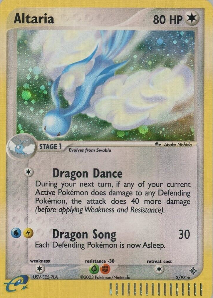altaria stage 1 pokemon card value - Scarlet & Violet - Surging Sparks - - 134/191 Pokmon Hit Points70 HP Form Altaria Pokemon Cards Price Guide