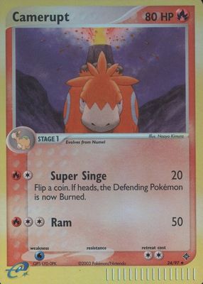 2003 EX: Dragon #24/97 Reverse Holo