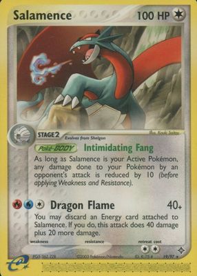 2003 EX: Dragon #19/97 Base