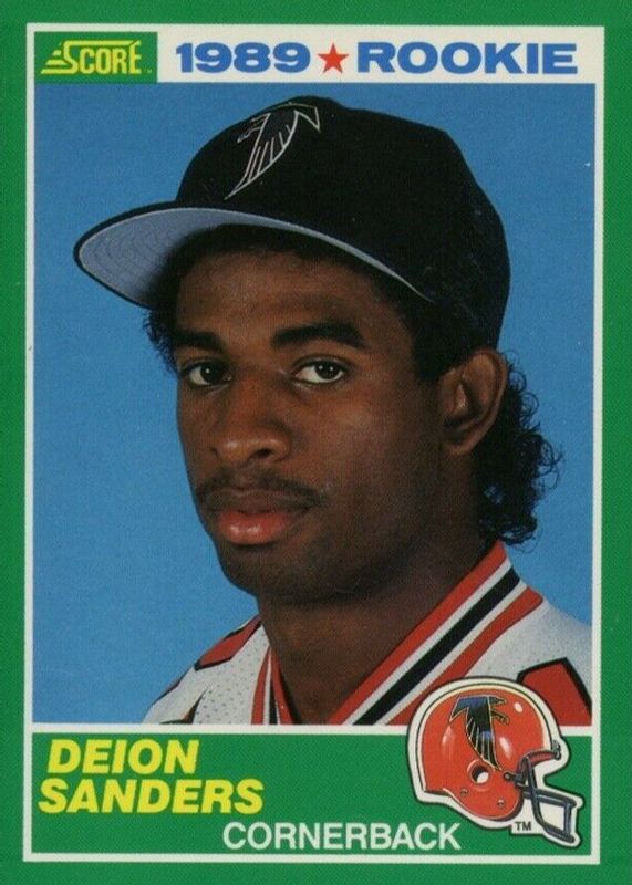 Deion Sanders 1989 Score #246 Base Rookie SGC 8.5