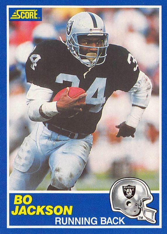 Bo Jackson 1989 Score #2 Base SGC 9