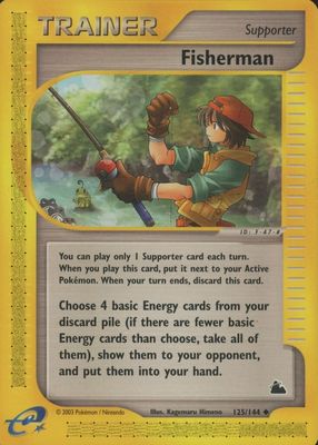 Fisherman 2003 Skyridge #125/144 Reverse Holo Price Guide