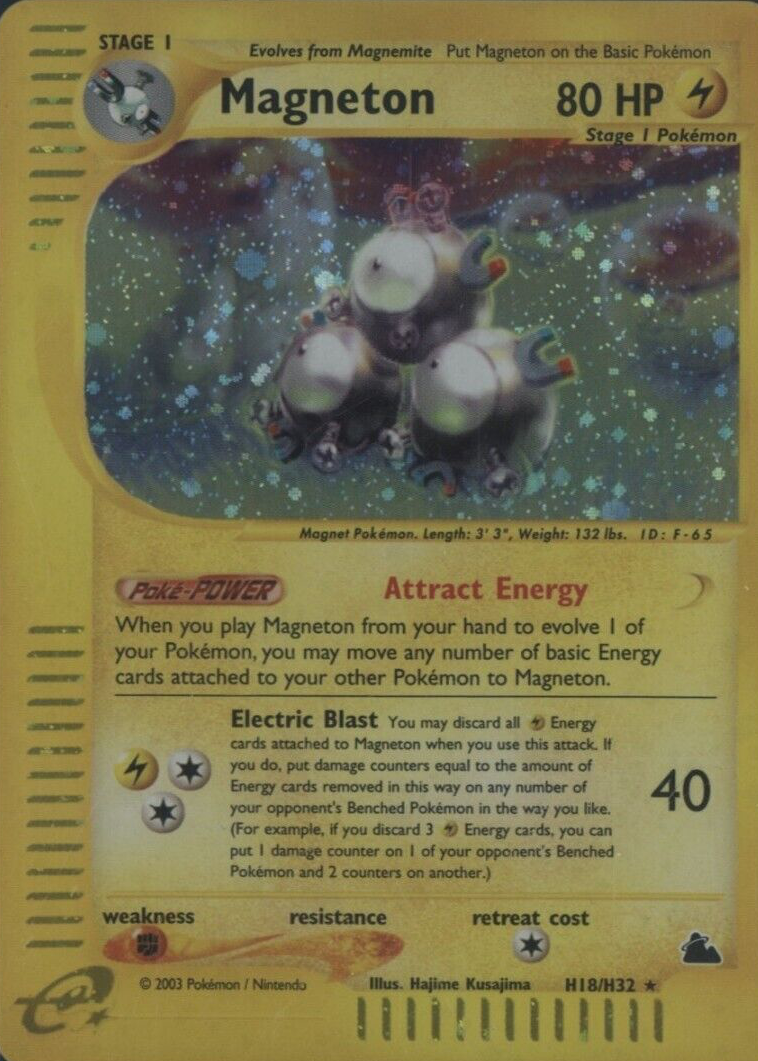 Magneton 2003 Skyridge #H18 Holo Price Guide - Sports Card Investor
