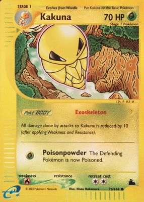 Kakuna 1996 Japanese Base Set #14 Base - No Rarity Symbol