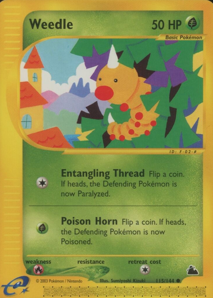 Weedle Pokemon Cards Price Guide - Sports Card Investor