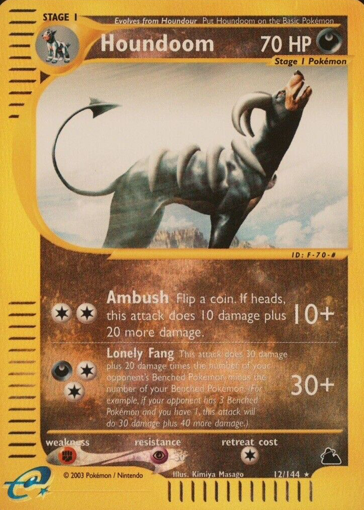 houndoom pokemon card value 034/198 - Scarlet & Violet Placeholder Image Provided Houndoom Cards | Dex -