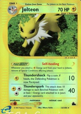Jolteon 1999 Jungle #04/64 Unlimited Holo Price Guide