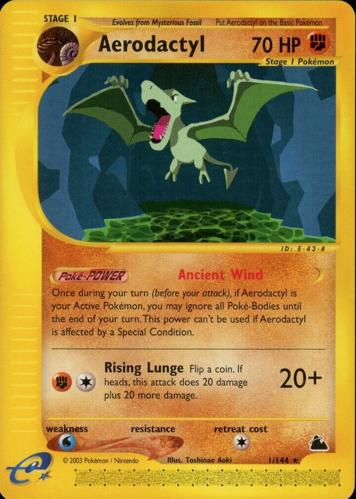 Aerodactyl Pokemon Cards Price Guide - Sports Card Investor