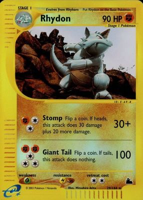 Rhydon 2003 Skyridge #029/144 Base Price Guide - Sports Card