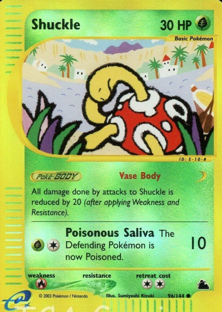 Shuckle 2003 Skyridge #096/144 Reverse Holo Price Guide - Sports