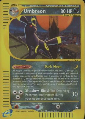 2003 Aquapolis #041/147 Reverse Holo