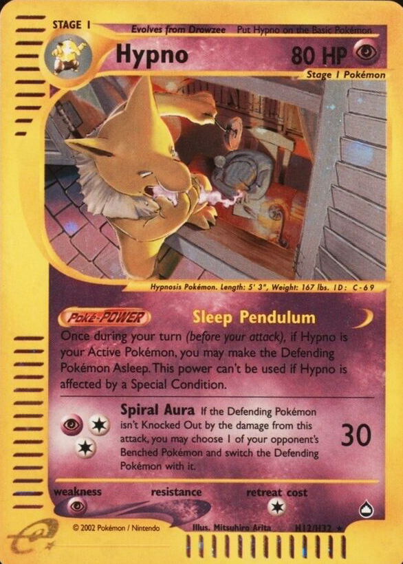 Hypno Pokemon Cards Price Guide - Sports Card Investor