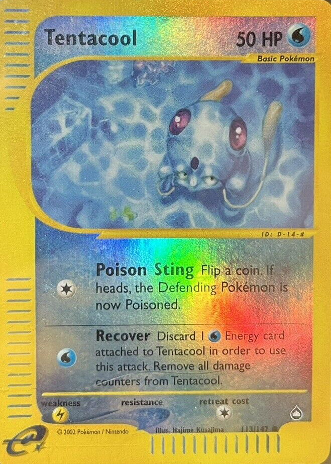 tentacool pokemon card value - (70/160) - XY Primal Clash (Discard all cards attached to Tentacool.) This power cant be used the turn you put Tentacool into play or if Tentacool is Asleep Tentacool Pokemon Cards Price Guide