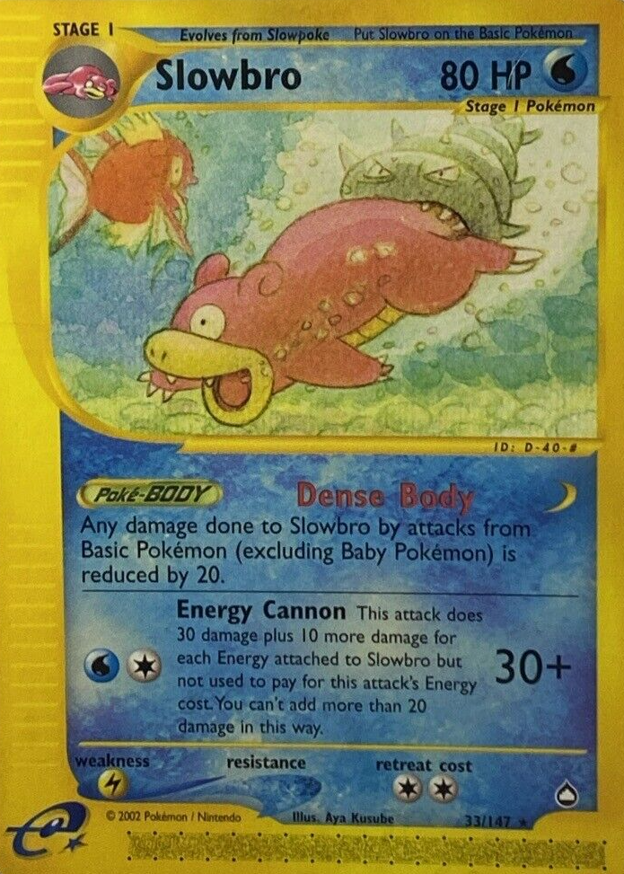 Slowbro Pokemon Cards Price Guide - Sports Card Investor