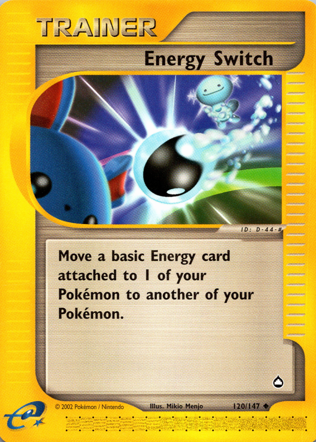 Energy Switch 2003 Aquapolis #120/147 Base Price Guide - Sports Card  Investor