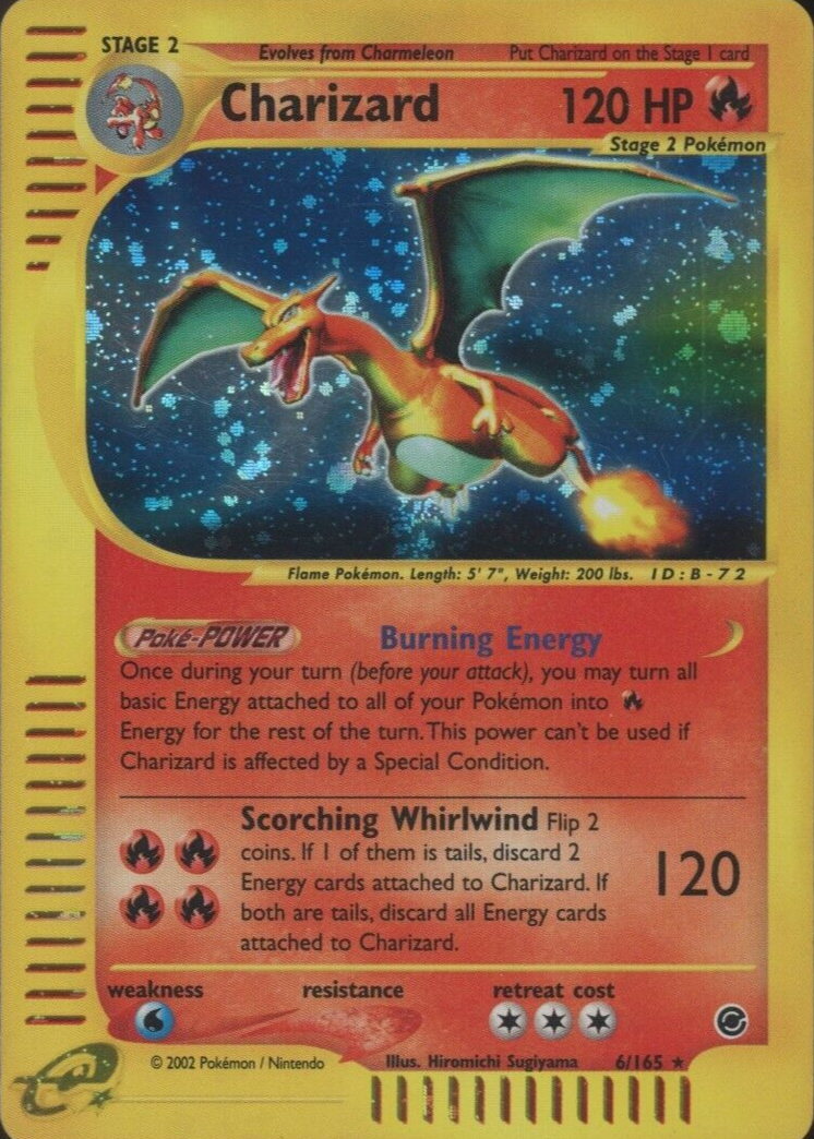 Charizard 2002 Expedition #006/165 Holo Price Guide - Sports Card Investor