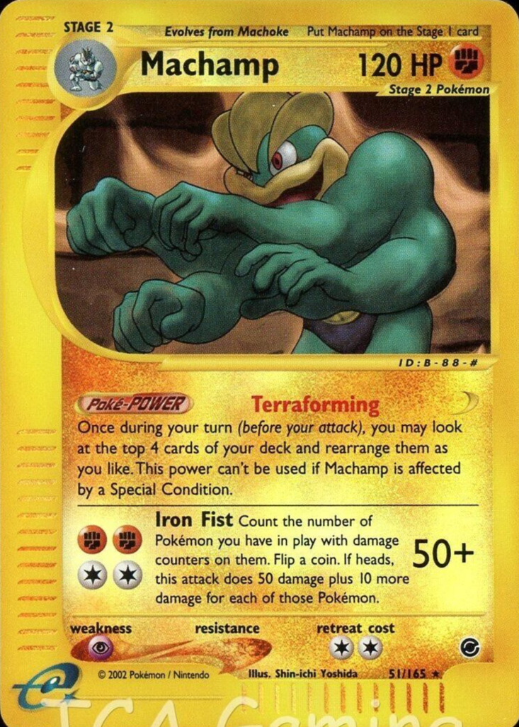 shiny machamp pokemon card Do these 1st ed shiny Machamps have potential to be worth anything? :  r/PokemonCardValue