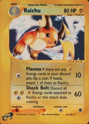 Raichu 1999 Pokemon Game #14 1st Edition Holo Price Guide