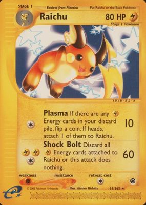 Raichu 1999 Pokemon Game #14 1st Edition Holo Price Guide