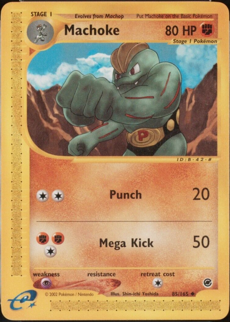 Machoke 2002 Expedition #085/165 Base Price Guide - Sports Card