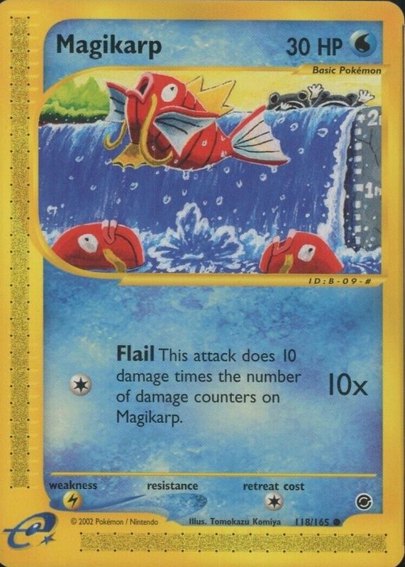 Magikarp 2002 Expedition #118/165 Base PSA 10