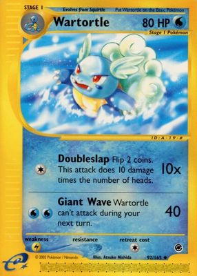 Wartortle 2023 Japanese Scarlet & Violet: 151 #171/165 Art
