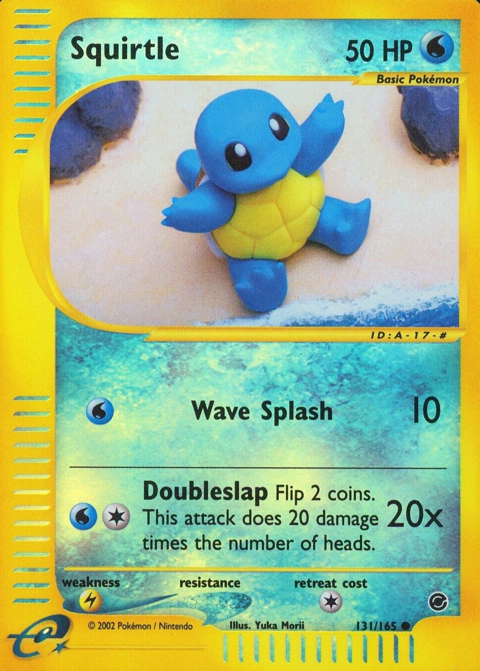 Squirtle 2002 Expedition #131/165 Reverse Holo Price Guide
