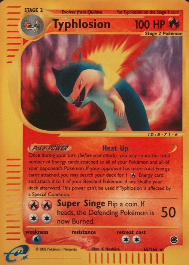 typhlosion pokemon card worth Amazon.com: Pokemon Cards: Divergent Power Hisuian Typhlosion V Tin : Toys & Games clear acrylic holder that perfectly accentuates the stunning visual design and character artwork Typhlosion ex - 99/100