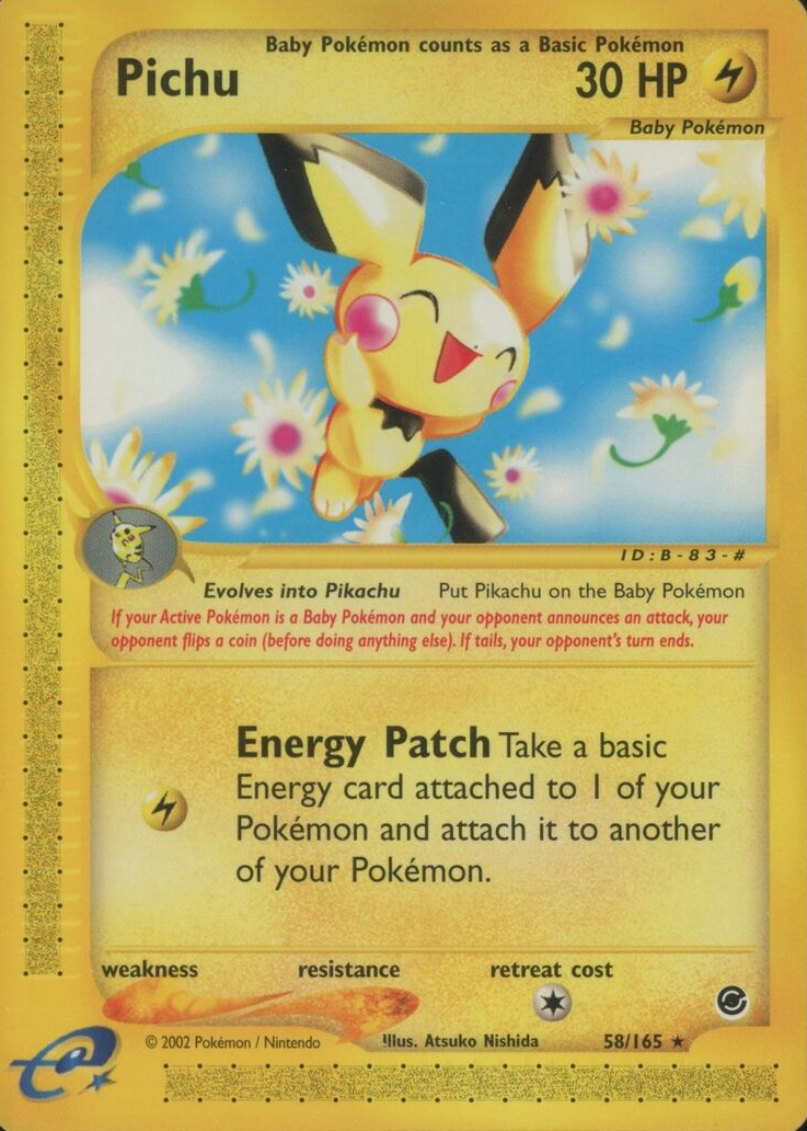 pichuページ Pichu (EX Sandstorm 20) - Bulbapedia, the community-driven