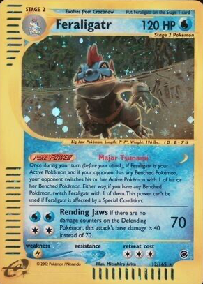 Feraligatr 2002 Expedition #012/165 Holo Price Guide - Sports Card