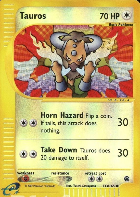 Tauros 2002 Expedition #133/165 Reverse Holo SGC 10