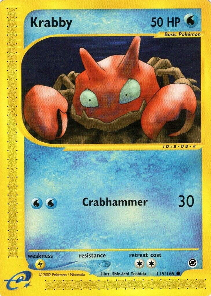 krabby pokemon card worth Pokemon Card Dividers  Fageverld