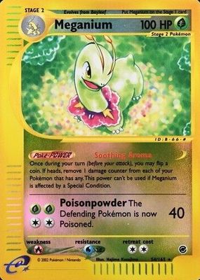 PSA7 メガニウム 英語版　Meganium 11/111 2000年 PSA 7 2000 P.M. NEO GENESIS MEGANIUM-HOLO 11/111 | eBay