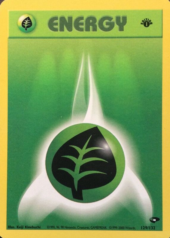 Grass Energy 2000 Gym Challenge #129/132 1st Edition CGC 10