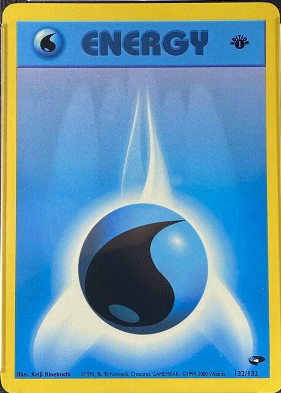 Water Energy 2000 Gym Challenge #132/132 1st Edition BGS 10 PRISTINE