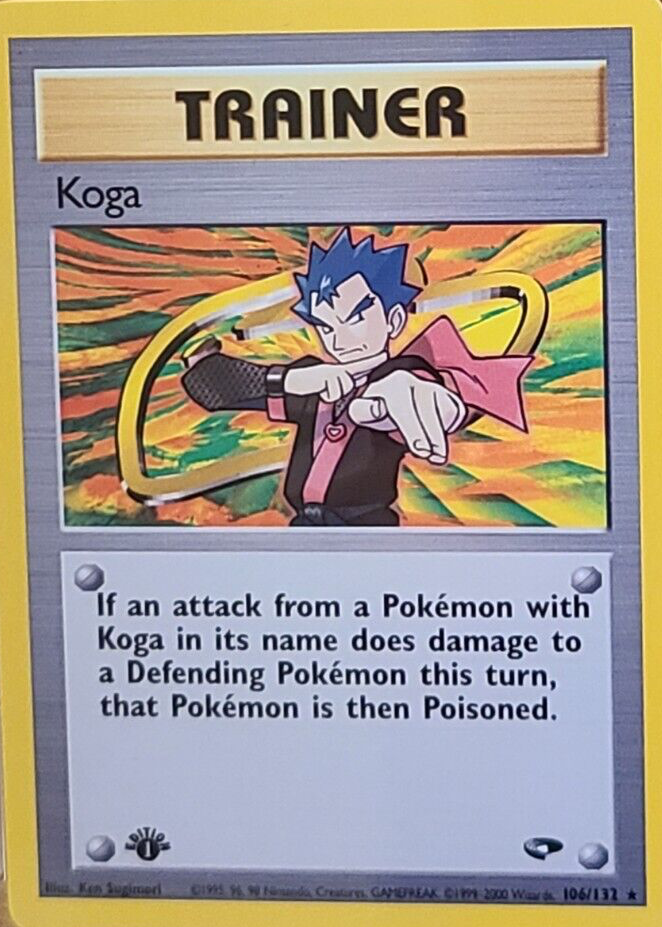 2000 pokemon gym challenge card list Complete Master Set (132/132) Gym Challenge 1st edition Full