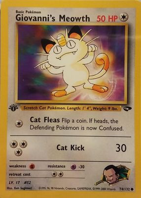 2000 Gym Challenge #074/132 1st Edition