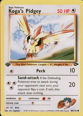 2000 Gym Challenge #080/132 1st Edition