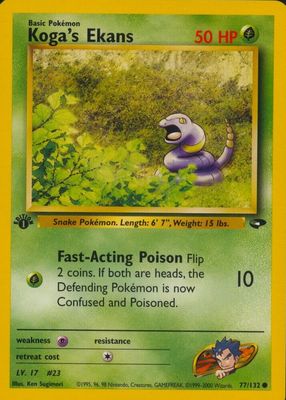 2000 Gym Challenge #077/132 1st Edition