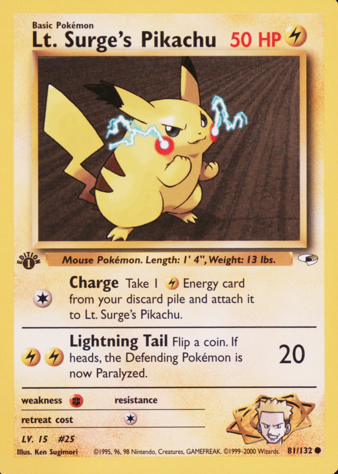 pikachu pokemon card 50 hp Gengar V 156/264 Ultra Rare Fusion Strike Pokemon Card Naer Mint main image 1
