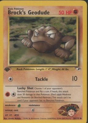 2000 Gym Heroes #038/132 1st Edition