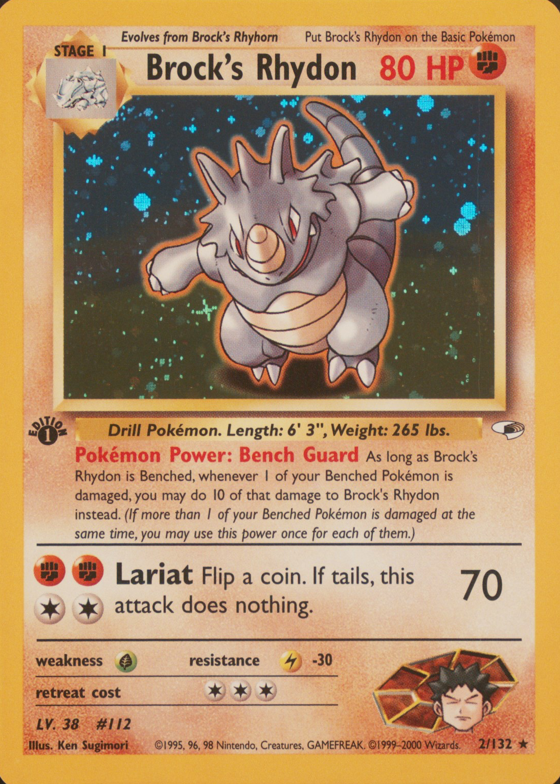 Brock's Rhydon Pokemon Cards Price Guide - Sports Card Investor