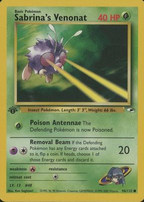 2000 Gym Heroes #096/132 1st Edition