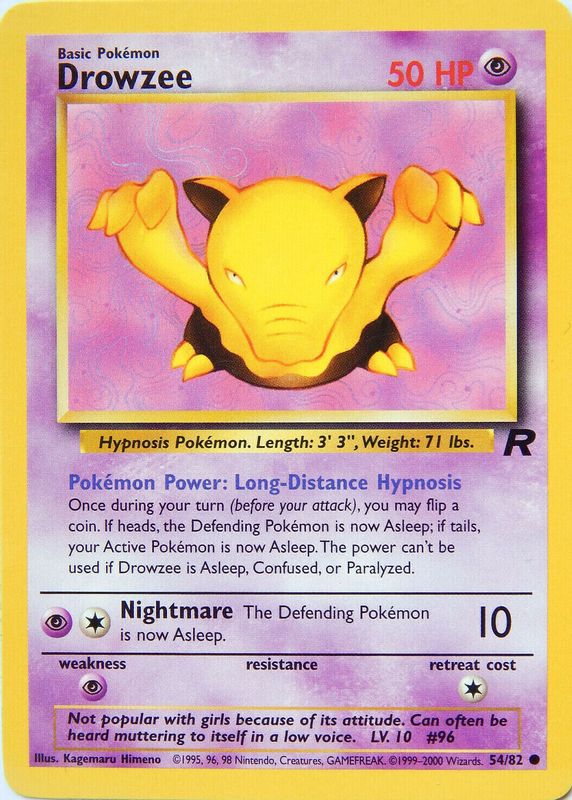 2000 Team Rocket #54/82 Unlimited