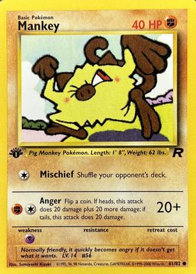 2000 Team Rocket #61/82 1st Edition