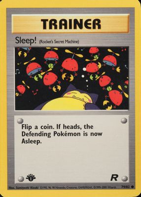 2000 Team Rocket #79/82 1st Edition